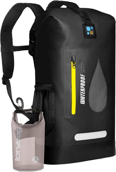 Waterdichte 30L Tas voor Outdoor Activiteiten - Ideaal voor Kajakken, Varen, Kamperen en Meer