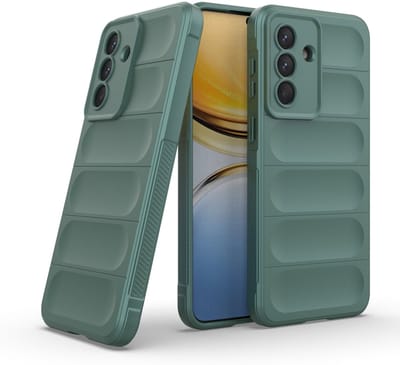 Aerogrip Hoesje - geschikt voor Samsung Galaxy A37 - Solidenz Telefoonhoesje - Groen