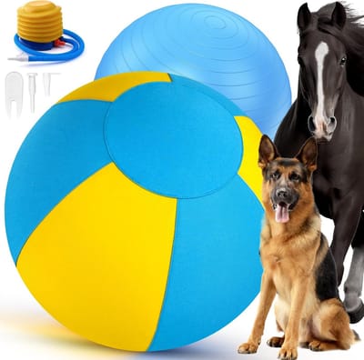 18-inch Herdersbal voor honden, Herdersbal voor Australian Shepherds, Herdersspeelgoed voor honden van middelgrote en grote rassen – voor buitenspel en training
