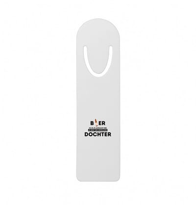 Hacebo® - bier, nu ik je aandacht heb je bent een geweldige dochter metalen boekenlegger - de beste dochter - verjaardagscadeau - verjaardag - cadeau - cadeautje voor dochter Bladwijzer boekenleggers - 12.7 cm x 3.2cm