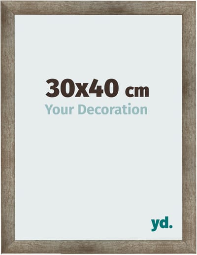 Your Decoration - Fotolijst 30x40 cm - MDF - Metaal Vintage - Bologna