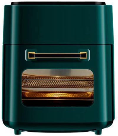 15L Smart Air Fryer Oven Olievrij Hetelucht Bakken Touchscreen Elektrische Airfryer Machine Met Multi Gegrilde Accessoires, 360 ° Hetelucht Friteuse, Wit little surprise