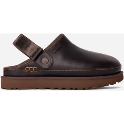 UGG® Goldenstar Lthr Regen-klomp in Ironwood, Maat 36, Leder