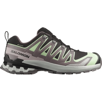 Salomon Xa Pro 3D V9 GTX Trailrunning Dames (Maat - 5,5, Kleur - Black/PatinaGreen/GreyViolet)