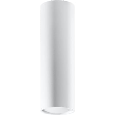 Sollux Lighting Plafondlamp Lagos - GU10 - wit - staal - 20x6x6cm