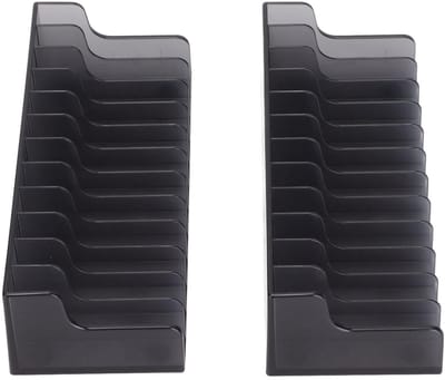 Dailygoods- Opberghouder Hoogwaardige ABS - Game Card Houder - Multifunctionele Disc Box - CD Rack Klein - Grote Capaciteit - Corrosiebestendig - Gamecardhouder