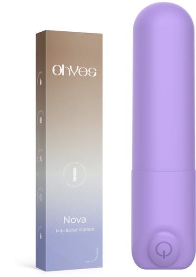 OHYES - Bullet vibrator - Vibrators voor Vrouwen - Clitoris Stimulator - Sex Toys voor vrouwen - 10 standen Mini Vibrator - Lavendel