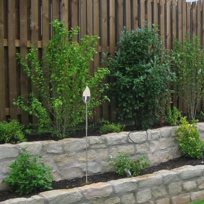 LED Tuinfakkel Set - Zonnefakkel Buiten - Tuin Verlichten - Flakkerend Vlam Effect - 115 cm - Roestvrij Staal