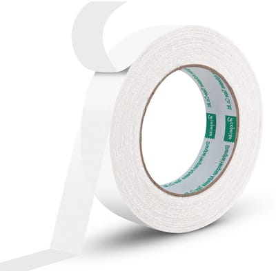 Extreem sterke dubbelzijdige tape voor tapijt, foto's, muren en keukenrenovaties - Transparante, hoogwaardige textieltape (30mm x 20m)