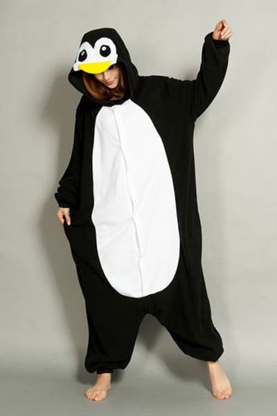KIMU® Onesie Zwarte Pinguin Baby Pakje - Maat 68-74 - Pinguinpak Kostuum Zwart Wit Pak - Babypakje Zacht Boxpakje Kraamkado Boxpakje Pyjama Festival