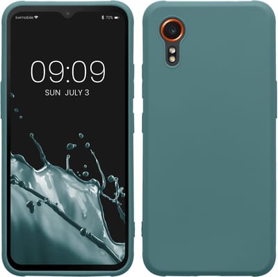 kwmobile telefoonhoesje geschikt voor Samsung Galaxy Xcover7 - Hoesje voor smartphone - Back cover in Arctische nacht