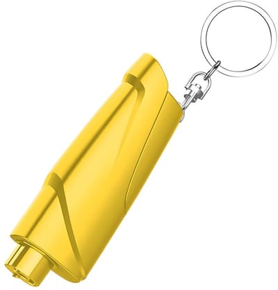 Dailygoods- Reddingshamer 2-in-1 - Gordelsnijder/Raambreker - Noodhulpknop - Roestvrij Staal - ABS-materiaal - Stevig en sterk - Noodhulp