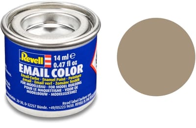 Revell Hobbyverf Enamel verf - #89 Beige - Matt - RAL1019 - Enamel - Verf potje - 14 ml