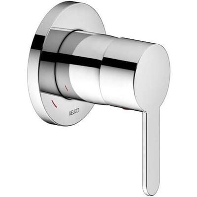 Keuco IXMO Flat concealed single lever mixer for bath & shower, round 59551010301