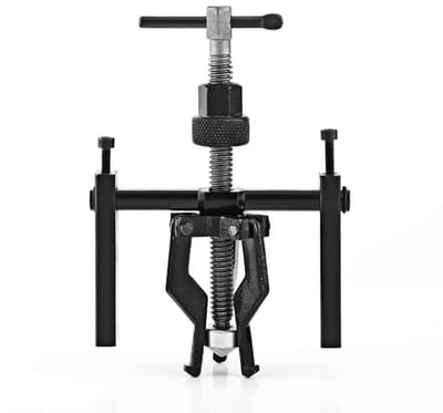 Dailygoody - Interne lagertrekker - 3-armige lagertrekker - Hoogwaardig koolstofstaal - Zwart - Mechanisch onderhoud - Auto en motorfiets - 200x1