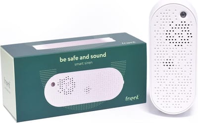 Slimme Binnen Sirene 90dB - Zigbee Alarmsysteem met Batterijback-up en Range Extender