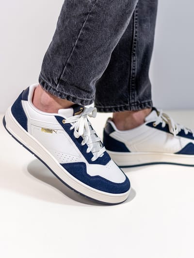 Puma Court Classic SD Sneakers Laag - Blauw