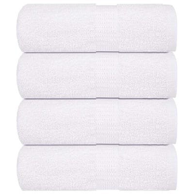 vidaXL - Gastendoekjes - FROGN - 4 - st - 30x50 - cm - 360 - g/m² - wit