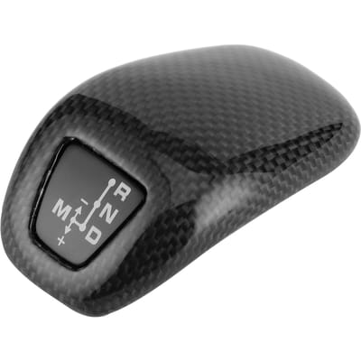 Auto Interieur Koolstofvezel Versnellingspook Knop Cover Geschikt voor Panamera 971 2017?2020 black