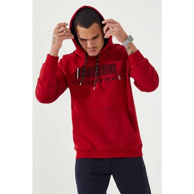 Bedrukt Hoodie Sweatshirt