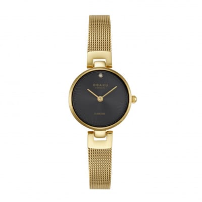 Obaku Horloge V256SXGBMG Diamant Petite Dijon