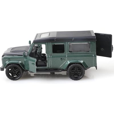 (Verpakt) 1/36 Jongensspeelgoed, Gegoten Metaal, Drie Openbare Deuren, Off-Road Stijl, Realistisch Legerings Speelgoedauto, Krachtige Pullback.