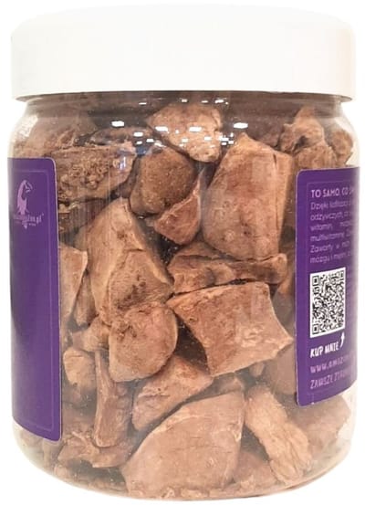 Zdrowy Przysmak - Liofilisierte Snacks - Lammlunge - Natuurlijk - Allergievriendelijk - Rijk aan Eiwit