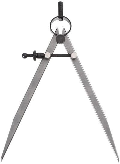 Veerhaak Tang - 20 cm Carbon Staal Met Vast Moer voor Metaalbewerking en Tekenwerk, Plat Ontwerp