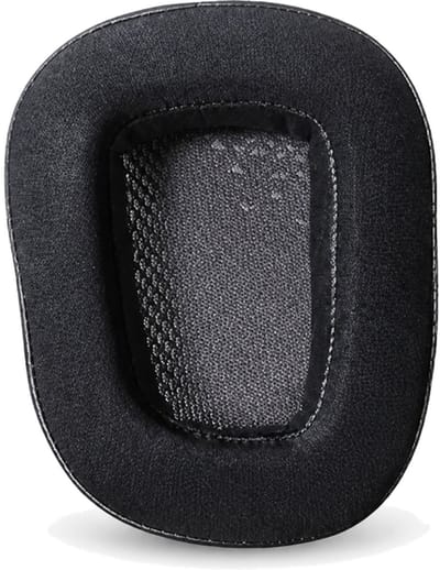Set Oorkussens voor Logitech Gaming Headset - G933 Oorkussen - G933s / G935 / G930 / G633 / G633s / G635 / G533 / G430 / G431 / G432 / G433 / G35 / G330 / G332 / G230 - Mesh met Traagschuim - Zwart