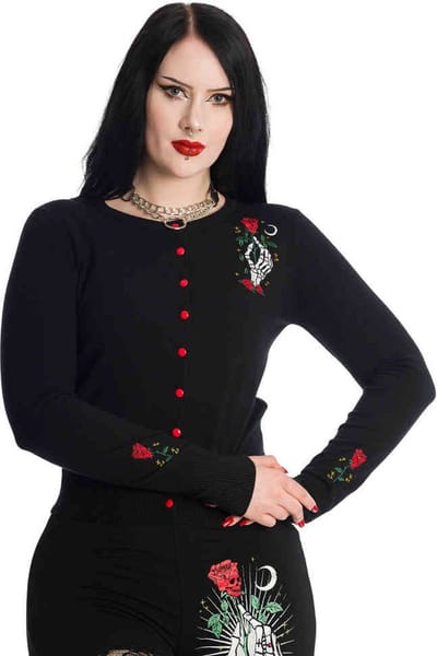 Banned - ISHTAR Cardigan - S - Zwart