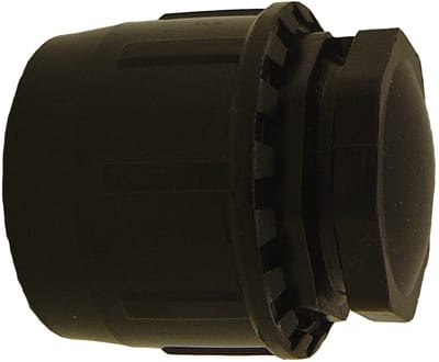 PE Easy Eindstop - 25mm PE - kleur zwart - PE koppeling - Irritec made in Italy