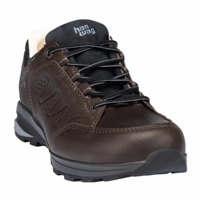 Wandelschoen Hanwag Women Travi Low SF Extra Lady Chestnut Black-Schoenmaat 38