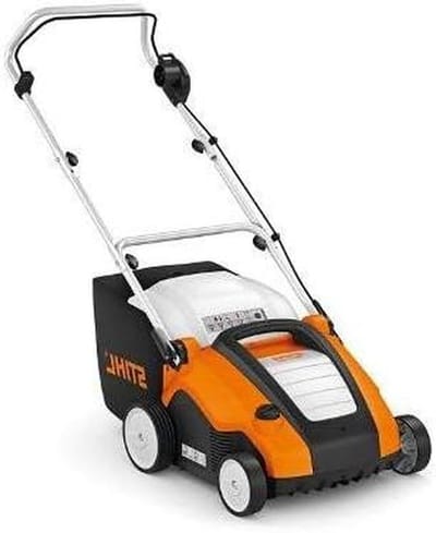 Elektrische Verticuteerder - Mosverwijderaar Grondbeluchter - Gazon Onderhoud - Krachtige Motor - 34 cm Werkbreedte - Oranje