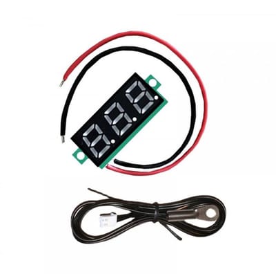 Vt products - Digitale Thermometer - Waterdicht en Compact - 0.2 Inch LED Display