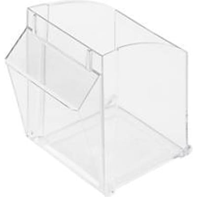 Vervangende opbergdoos voor MultiStore, MultiStore met meerdere compartimenten voor het opbergen van kleine artikelen, maat 5, inhoud 1,1 l, B 100 x D 97 x H 108 mm, polystyreen, 1 stuk