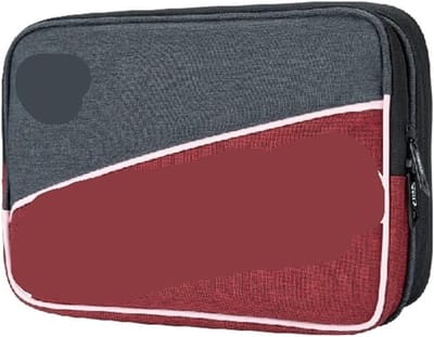 Tafeltennis Bat Tas - Ping Pong Hoes - Racket Beschermen - Waterdicht Materiaal - 30.5 cm - Rood