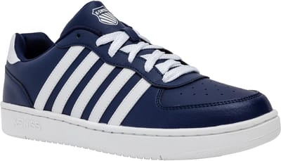 K-Swiss Heren Court Cali Sneaker Vrijetijdsschoen 04777-447-M Indigo/White