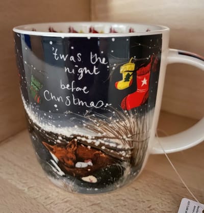 Alex Clark Kerst Mok nacht voor Kerstmis ~ Night Before Christmas