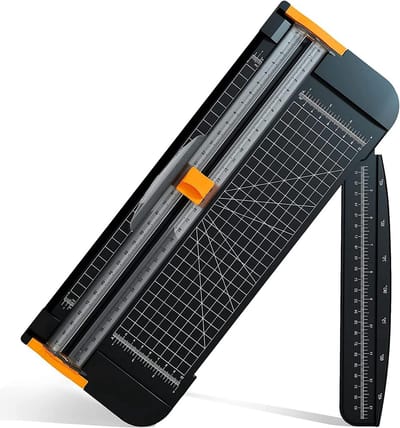 Papier Snijmachine - Veilig en Efficiënt - 1 Stuk - Zwart