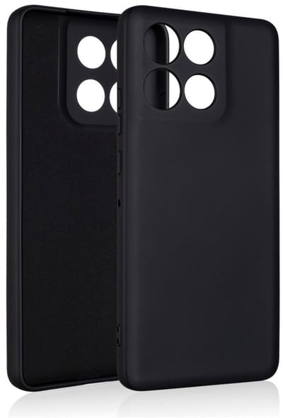 Beline Siliconen Hoesje Voor Motorola Moto G86 Power 5G Valbescherming Zwart