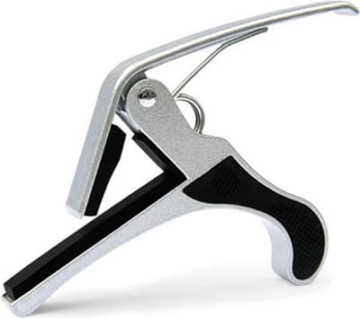 Scoby - Gitaar Capo - Gitaarklem - Muziek Accessoire - Akoestisch/Elektrisch - Guitar Capo - Zilver