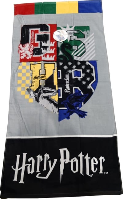 Harry Potter Strandlaken Varsity Hogwarts - 70 x 140 cm - Katoen