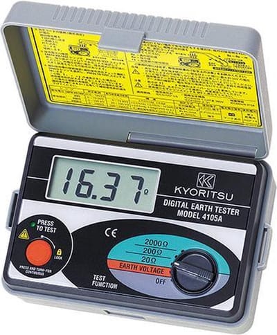 Kyoritsu 4105A Digitale Aardverspreidingsweerstandmeter