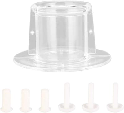 Halsband voor Vogels - Herstelhalskraag voor Vogels, Bescherming van Veren en Comfortabele Draagervaring (L)