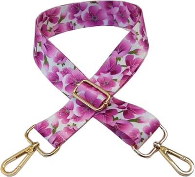 Elegante Bloemen Schoudertas voor Dames en Meisjes met Verstelbare Draagriem en Handige Portemonnee Functie