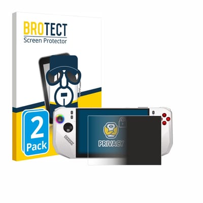 BROTECT - privacy screenprotector voor MSI Claw A8 BZ2EM - Folie Beschermfolie Blauwlichtfilter 2 Stuks