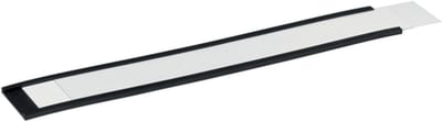 Etikethouder Durable magnetisch 200x30mm antraciet 50 stuks