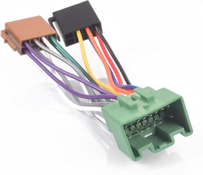 Radio Kabelboom - Auto Adapter - Audio Installatie - Duurzaam Materiaal - 2.54 cm - Zwart