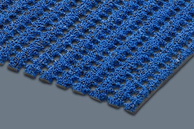 Gravel Scrape Loper Antislipmat op Rol - Breedte 120 cm - Blauw - per strekkende meter