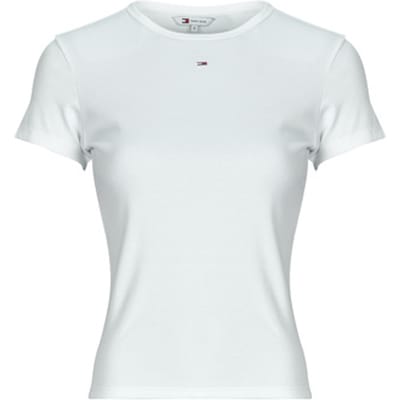 Tommy Jeans  T-shirt Korte Mouw TJW SLIM ESSENTIAL RIB SS